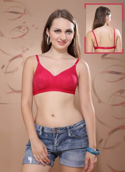 2 Pack Comfy padded non wired t shirt bra