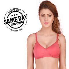 3 Pack Seamless padded T shirt bra