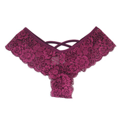 Elegant Lace Thongs Underwear Pack (of 4)