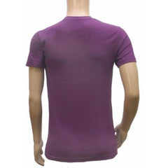 Generischer Strumpfwaren-Mix für Herren, bedruckte Herren-T-Shirts (violett, S)