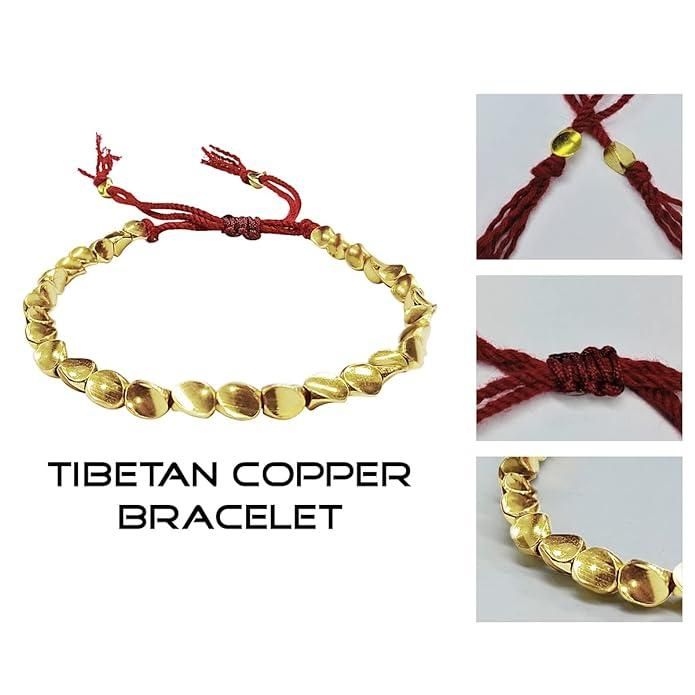 Tibetan Copper Beads Bracelet for Men & Women