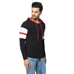 Cotton Solid Full Sleeves Hoodie