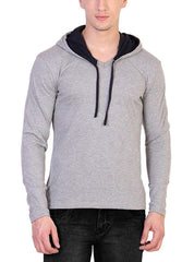 Cotton Solid Hoodie