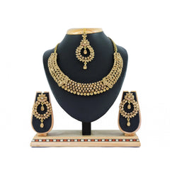 Generic Women's Alloy Necklace set (Gold)