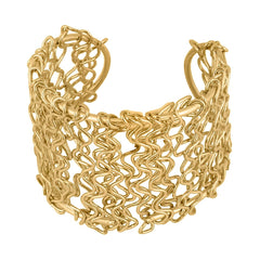 Generic Damen-Armband mit oxidierter Vergoldung, Gold