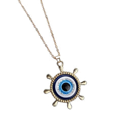 Western Golden Evil Eye Kette Halskette für Damen und Mädchen