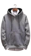 Tom Scott Cotton Fleece Solid Full Sleeves Hoodie