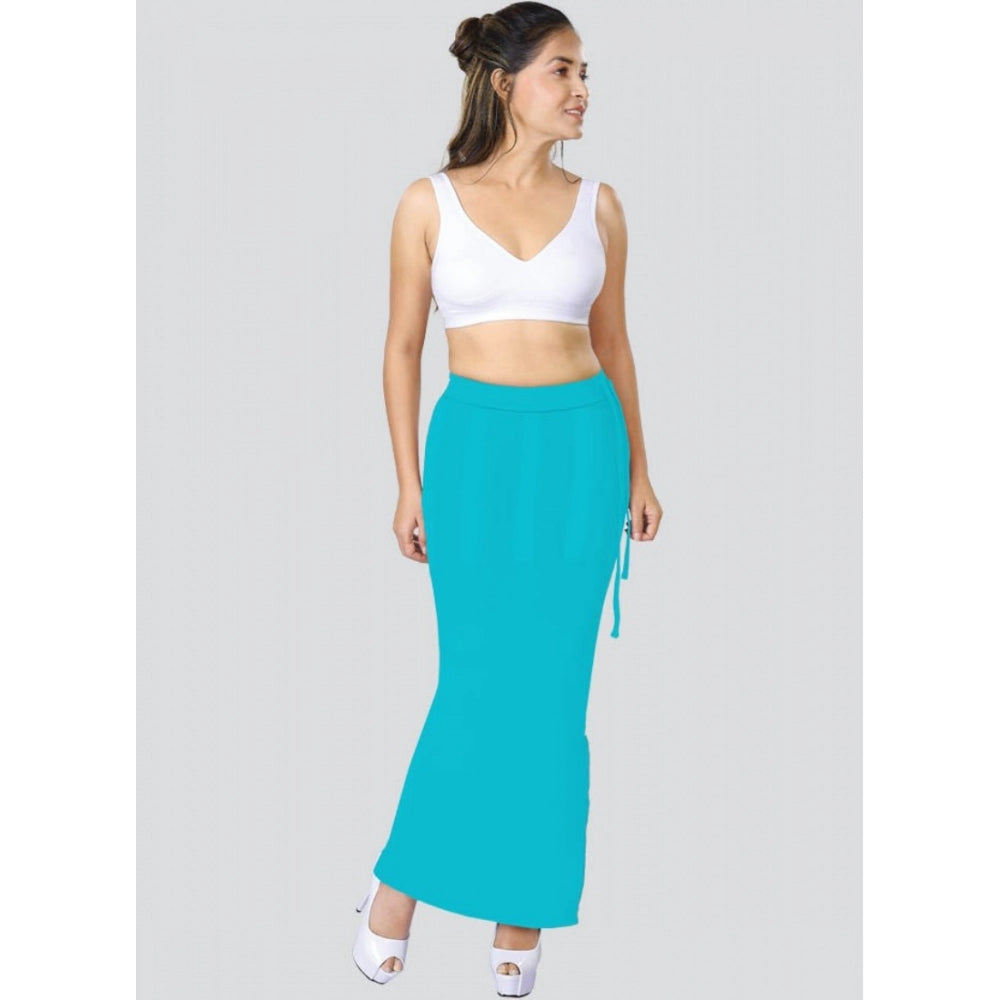 Dermawear Damen-Sari-Shapewear (Modell: SS_406_Saree Shaper, Farbe: Türkisblau, Material: 4D-Stretch)