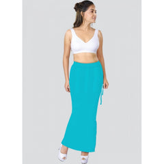 Dermawear Damen-Sari-Shapewear (Modell: SS_406_Saree Shaper, Farbe: Türkisblau, Material: 4D-Stretch)