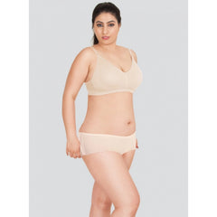 Dermawear Ally Plus Support Bust Shaper Büstenhalter für Damen (Modell: Ally Plus, Farbe: Creme, Material: 4D-Stretch)