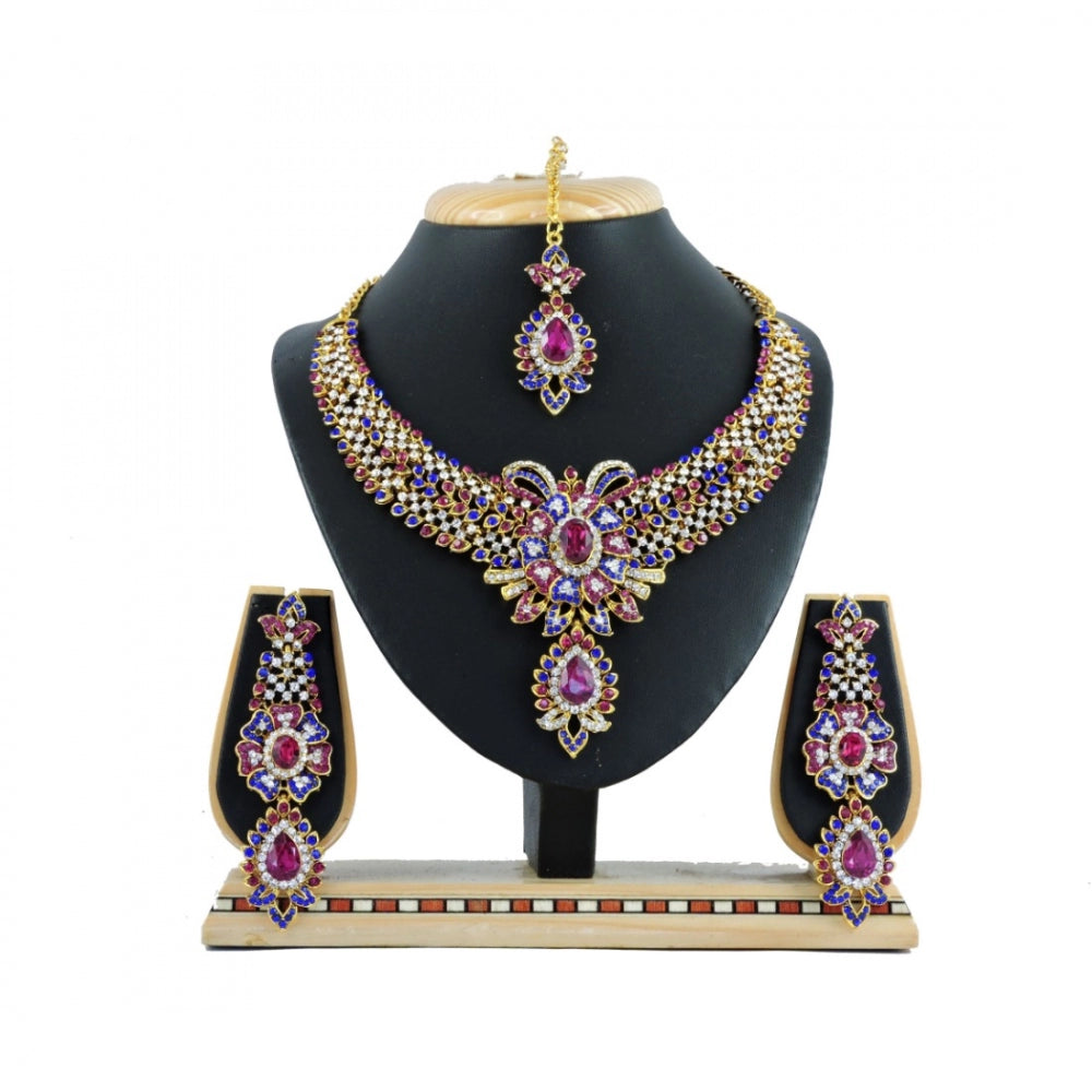 Generic Women's Alloy Necklace set (Multicolor)