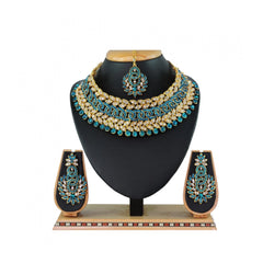 Generic Women's Alloy Necklace set (Turquoise)