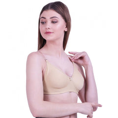 Generic Women's Cotton Bra (Material: Cotton, (Color: Skin)