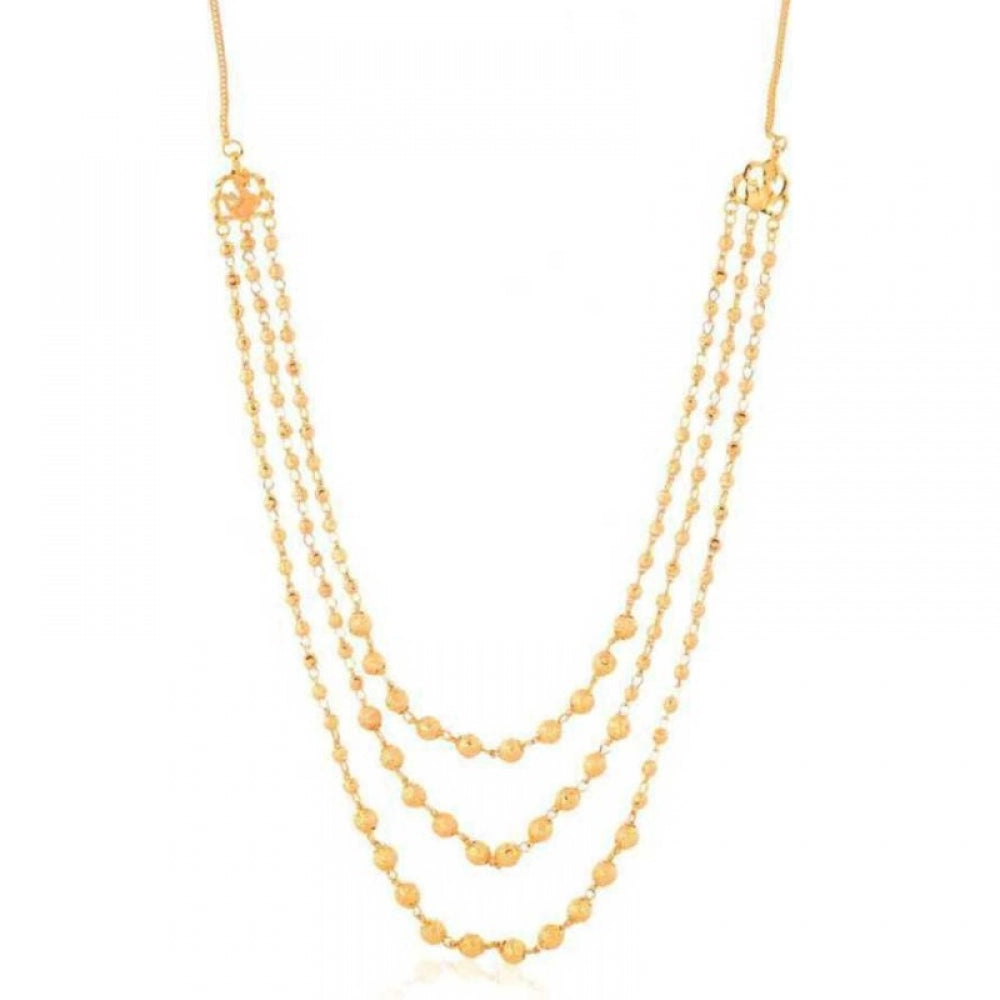 Generic Women's 3 Layer Long Chain Necklace