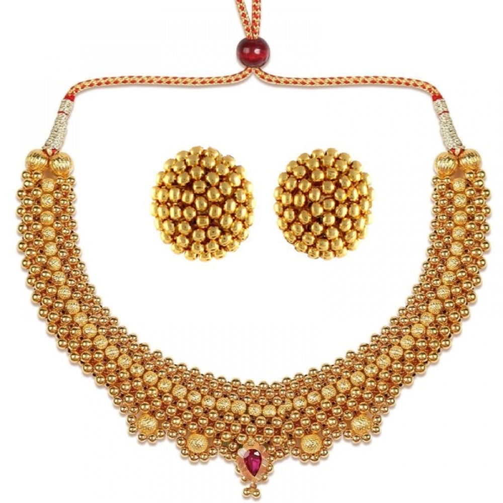 Generic Women's Short Necklace And Earing Set