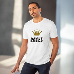 Generisches T-Shirt aus PC-Baumwolle mit Patel-Aufdruck für Herren (Farbe: Weiß, Fadendichte: 180 g/m²)