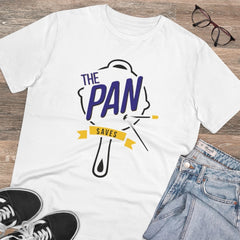 Generisches T-Shirt aus PC-Baumwolle für Herren mit Aufdruck „The Pan Pubg“ (Farbe: Weiß, Fadendichte: 180 g/m²)