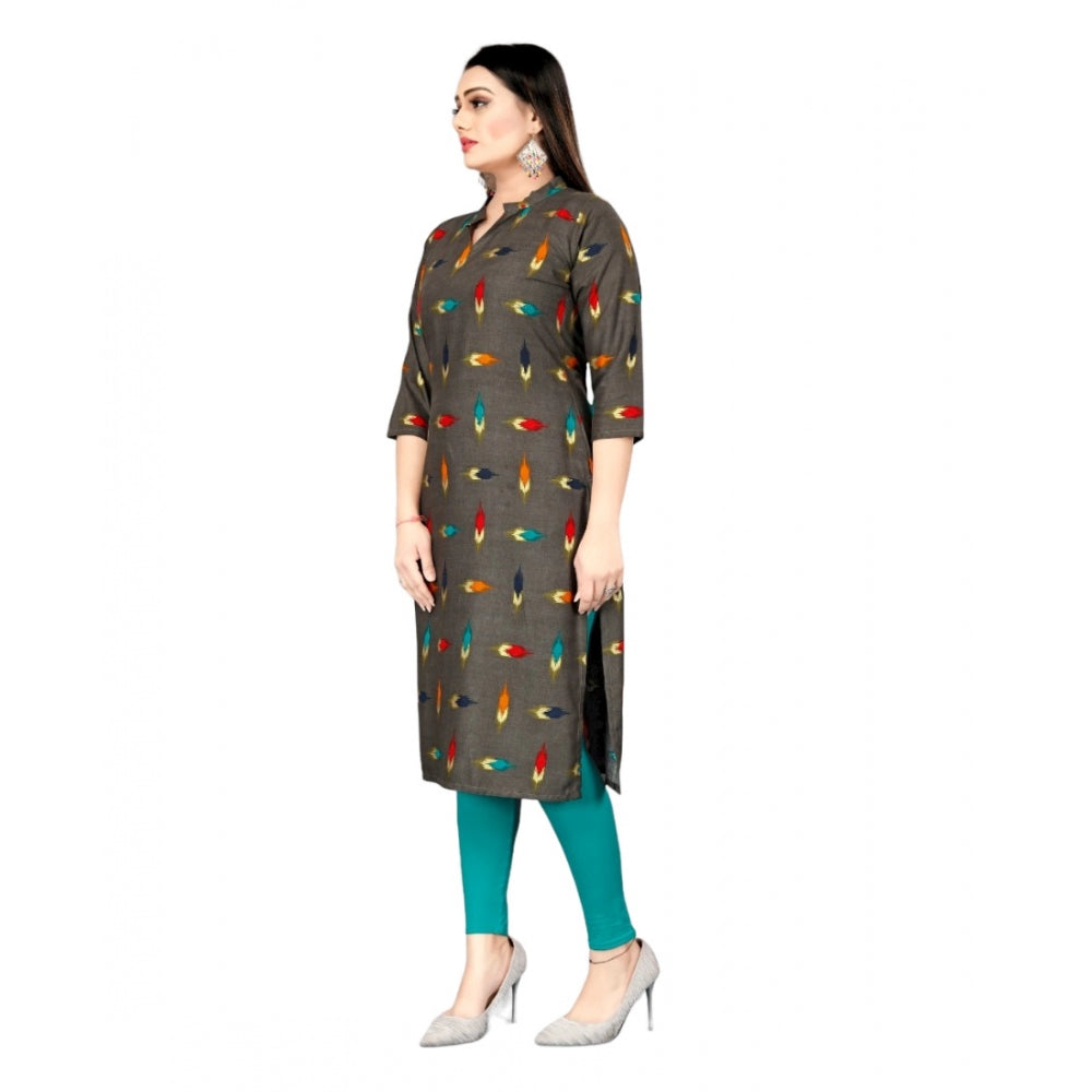 Generisches Damen-Kurti aus Viskose mit Foliendruck (MehandhiGreen)