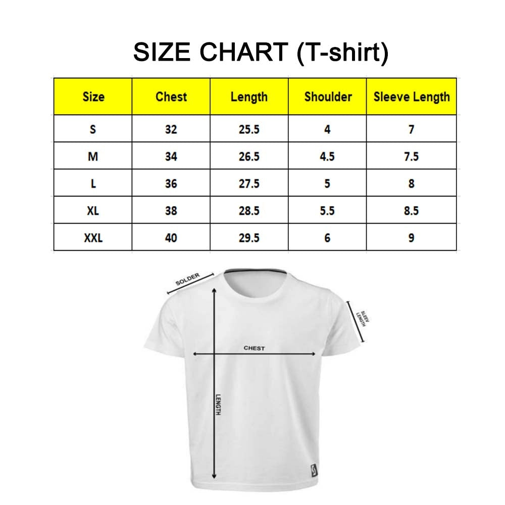 Generic Men's PC Cotton 12th Anniversary Printed T Shirt (Color: White, Thread Count: 180GSM)