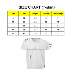 Generic Men's PC Cotton 53rd Birthday Printed T Shirt (Color: White, Thread Count: 180GSM)