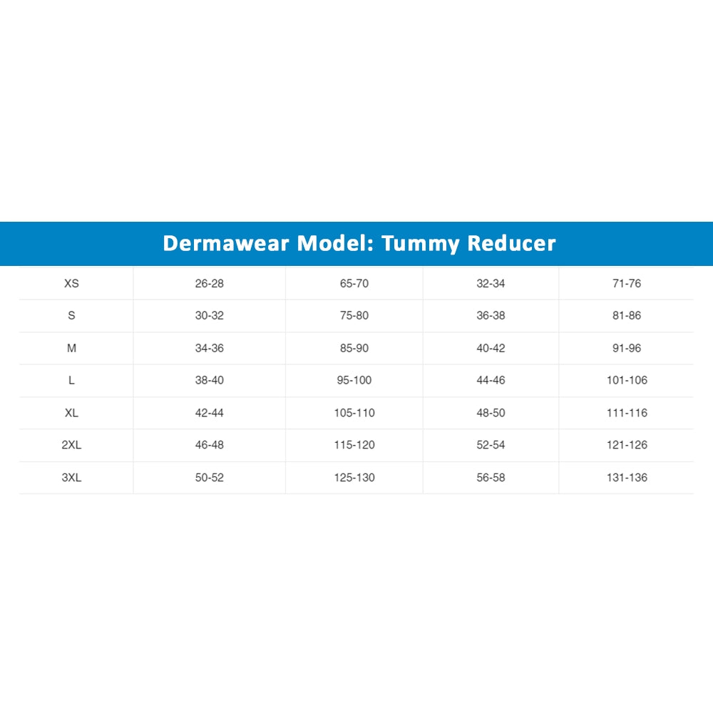 Dermawear Damen Bauchweg-Formwäsche für Damen (Modell: Bauchweg-Form, Farbe: Haut, Material: 4D-Stretch)