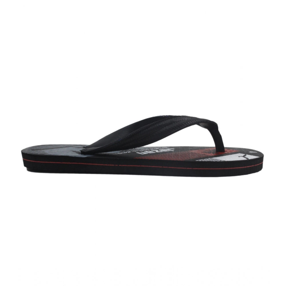 Generische bedruckte leichte Flip-Flop-Hawaii-Slipper, Unisex (rot)