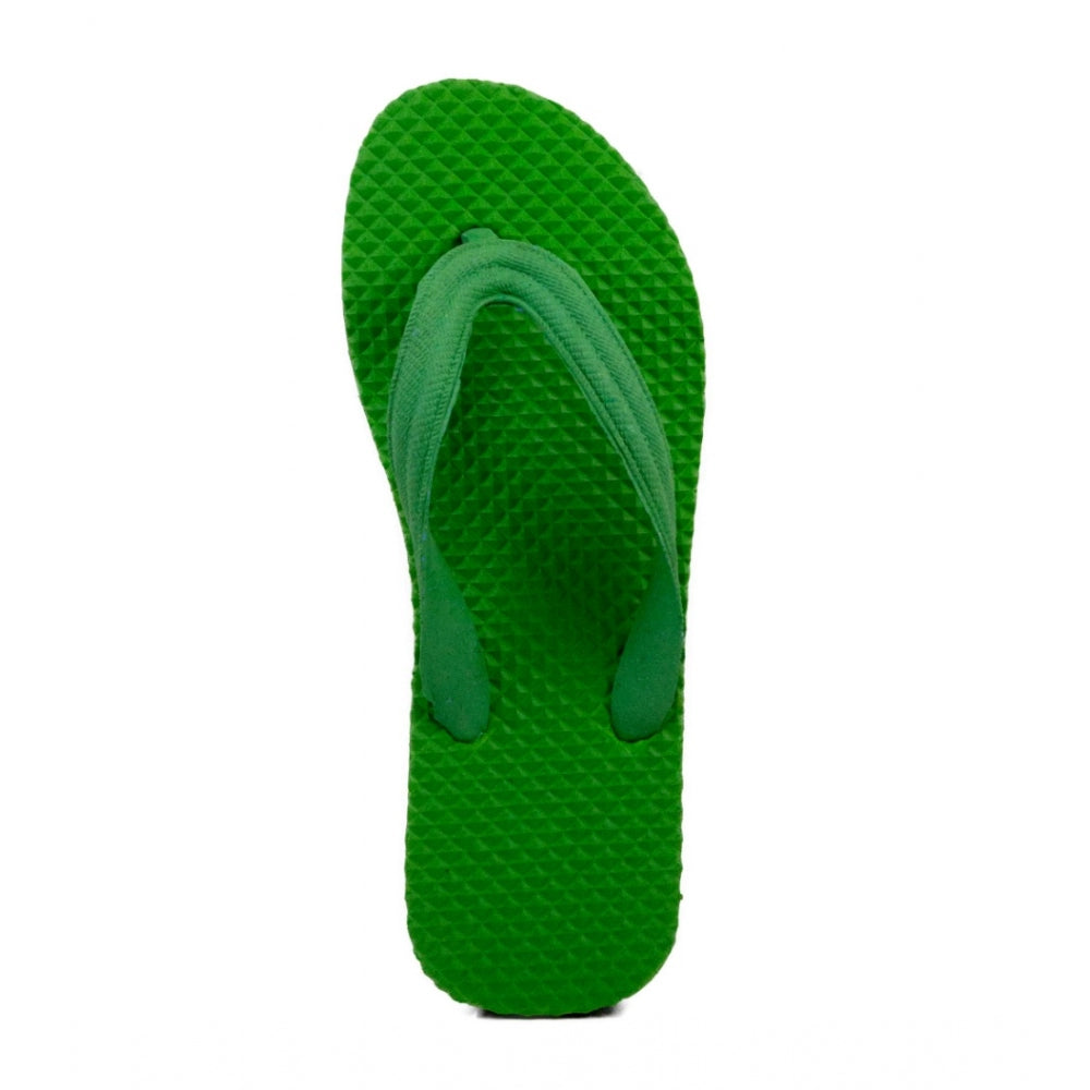 Generische strukturierte leichte Flip-Flop-Hawaii-Slipper, Unisex (grün)