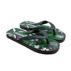 Generische bedruckte leichte Flip-Flop-Hawaii-Slipper, Unisex (grün)