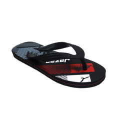 Generische bedruckte leichte Flip-Flop-Hawaii-Slipper, Unisex (rot)