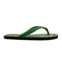 Generische bedruckte leichte Flip-Flop-Hawaii-Slipper, Unisex (grün)