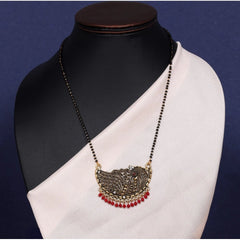 Generic Women's Red Color Mangalsutra