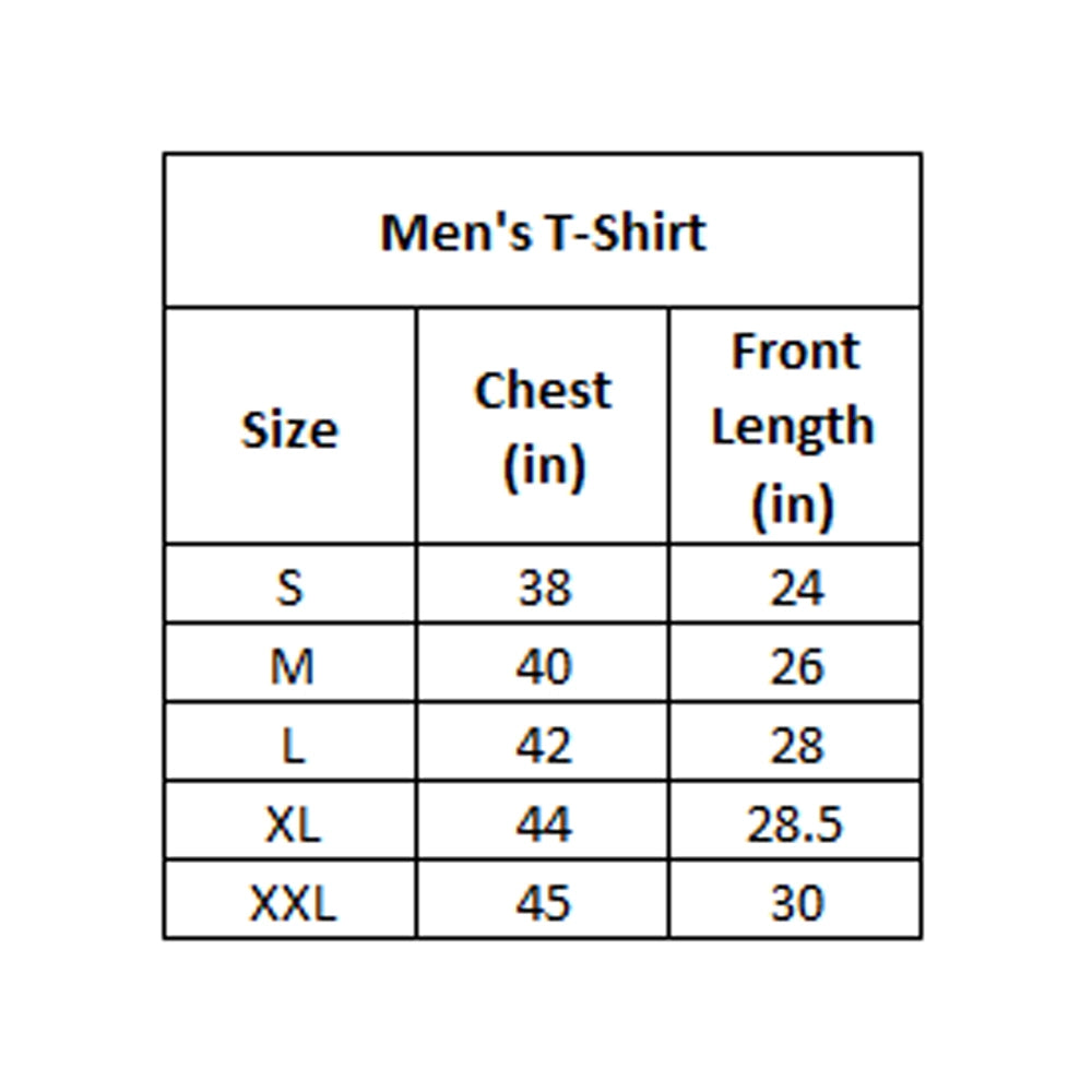 Generic Men's Casual Half sleeve Printed Cotton Crew Neck T-shirt (White)