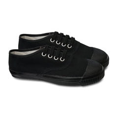 Generic Unisex Cotton School Shoe Lace-Up (Black)