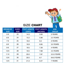 जेनेरिक बॉयज़ रेक्सिन स्कूल शू लेस-अप (सफ़ेद)