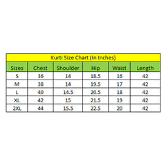 Generisches Damen-Kurti-Hosenset mit 3–4-Ärmeln und Stickerei aus Viskose (Lila)