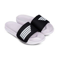 Generic Men's Rubber Comfortable Flip-Flops and Slippers (Black)