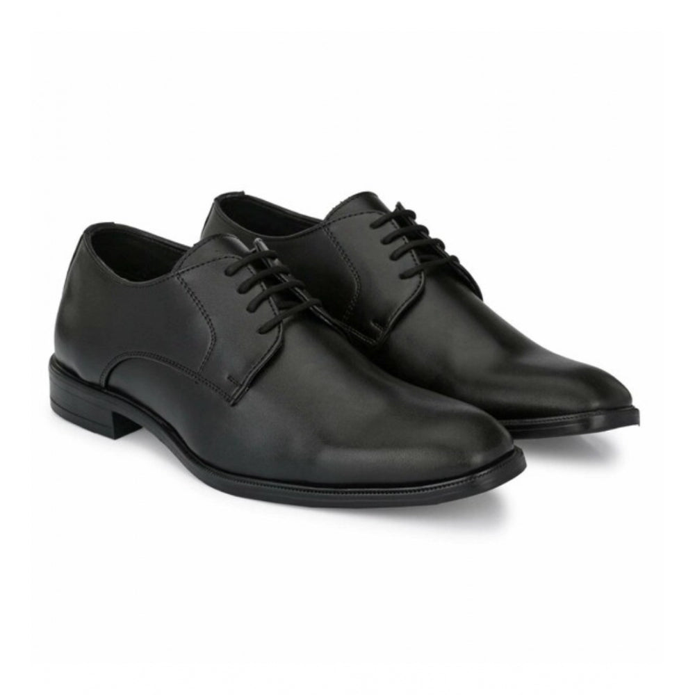 Generic Men's Synthetic Leather Formal Shoes (Black)