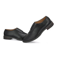 Generic Men's Synthetic Leather Formal Shoes (Black)