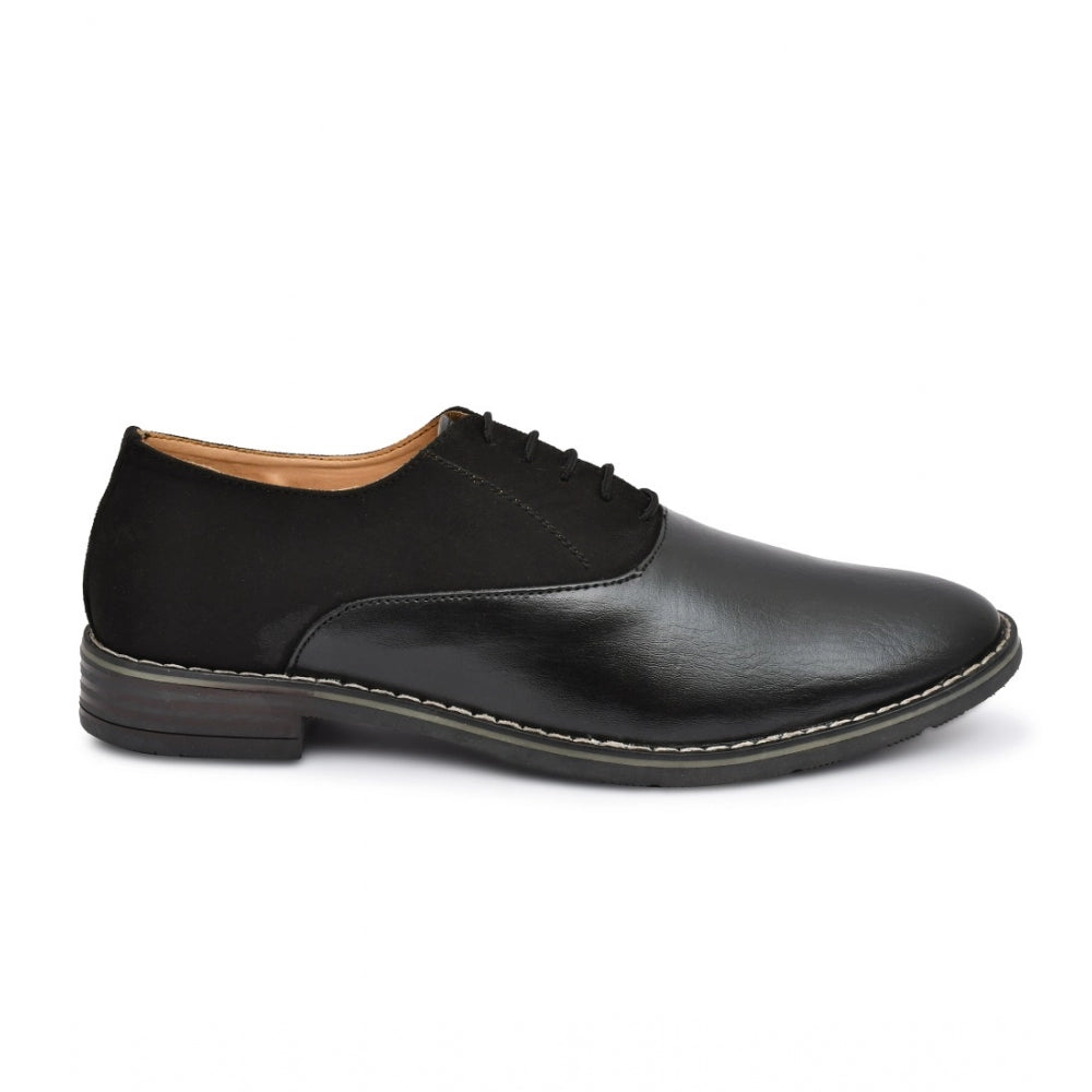 Generic Men's Synthetic Leather Formal Shoes (Black)