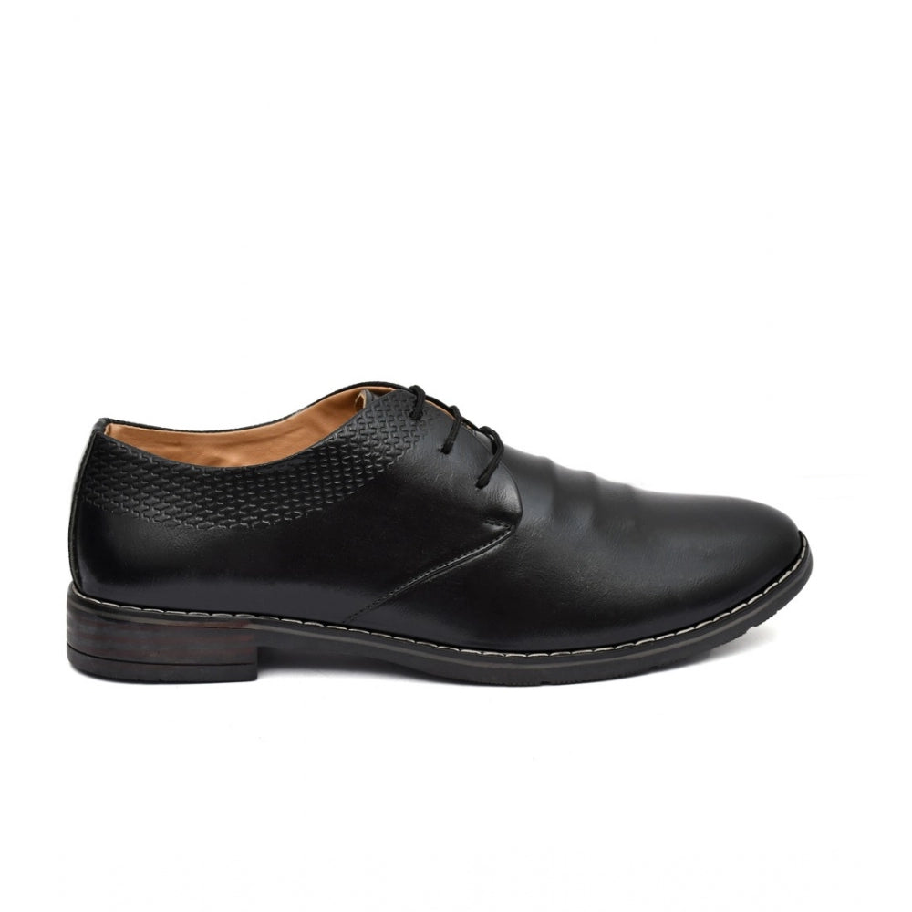 Generic Men's Synthetic Leather Formal Shoes (Black)