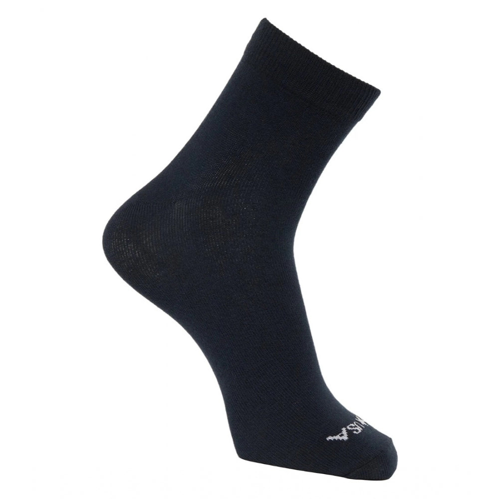 Generic Men's Printed Cotton Spandex Ankle Length Socks (Assorted)