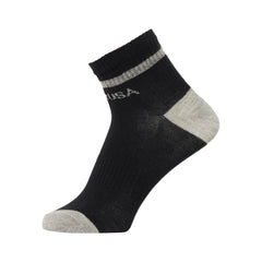 Generic Men's Printed Cotton Spandex Ankle Length Socks (Assorted)