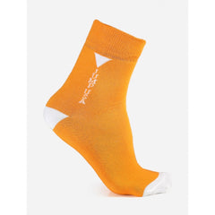 Generic Men's Printed Cotton Spandex Ankle Length Socks (Assorted)