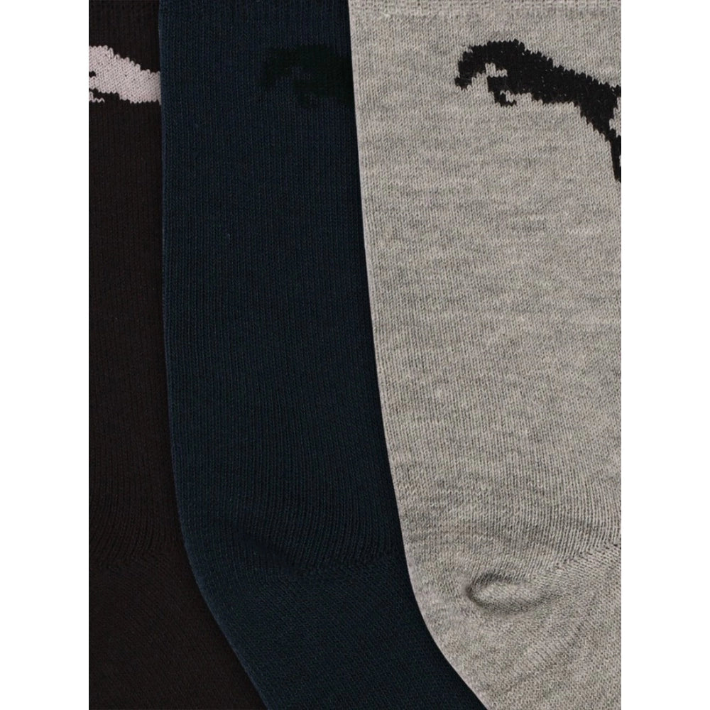 Generic Men's Printed Cotton Spandex Ankle Length Socks (Assorted)