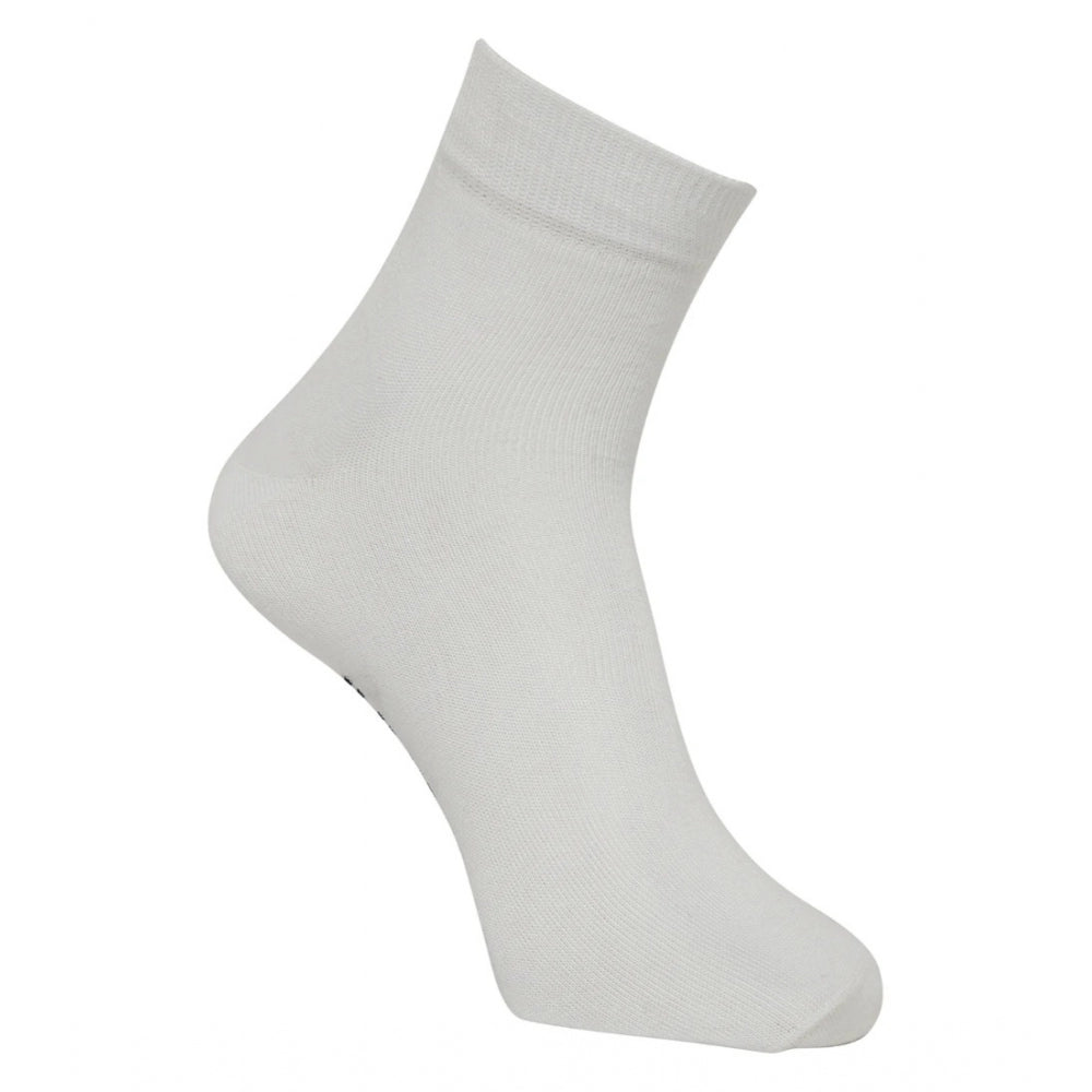 Generic Men's Printed Cotton Spandex Ankle Length Socks (Assorted)