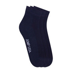 Generic Men's Printed Cotton Spandex Ankle Length Socks (Assorted)