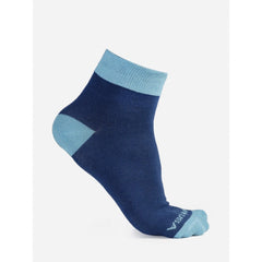 Generic Men's Printed Cotton Spandex Ankle Length Socks (Assorted)