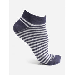 Generic Men's Printed Cotton Spandex Ankle Length Socks (Assorted)