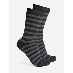 Generic Men's Printed Cotton Spandex Calf Length Socks (Assorted)