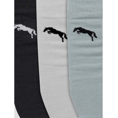 Generic Men's Printed Cotton Spandex Calf Length Socks (Assorted)